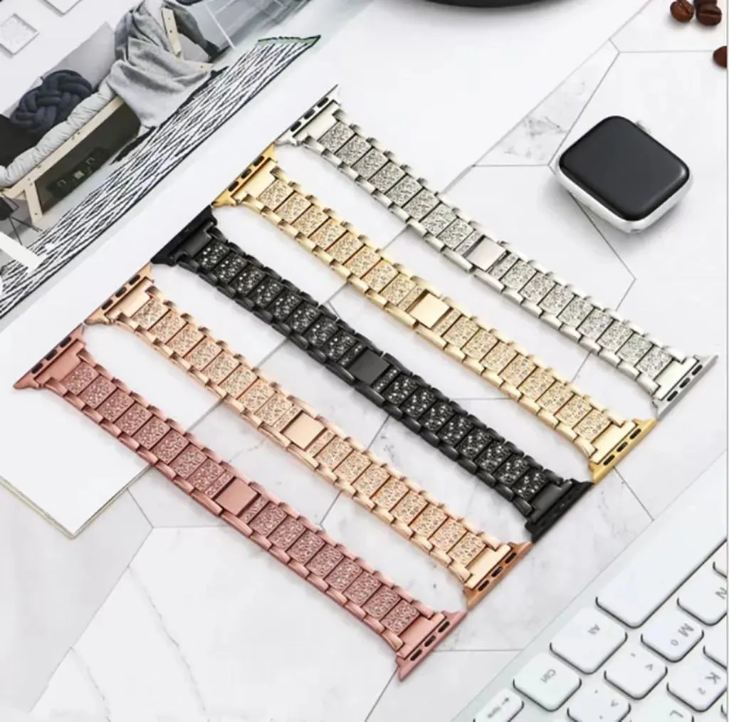 Female Jewelry Chain Watch Strap Bracelet Wrist band suitable for Apple Watch