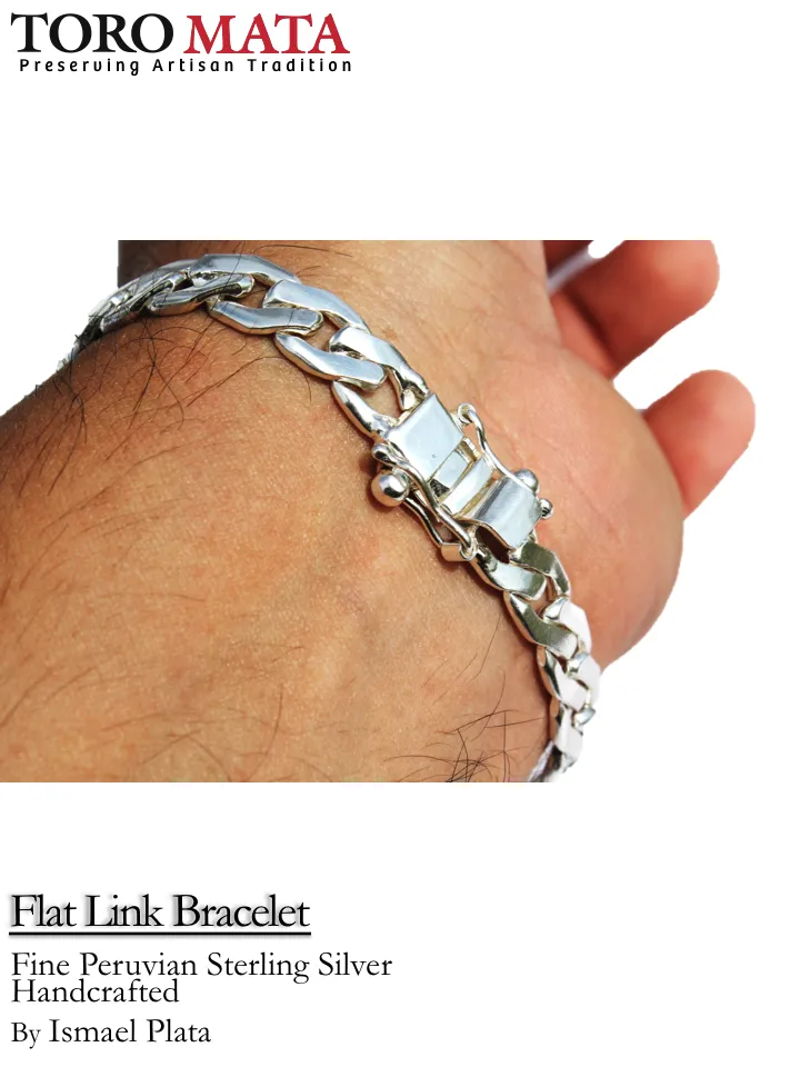 Flat Link Bracelet