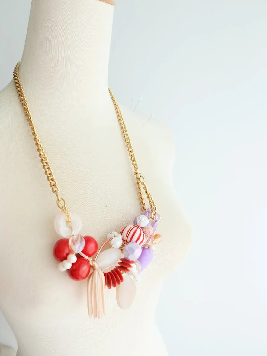 Fruit Of JOY Statement Bauble Necklace