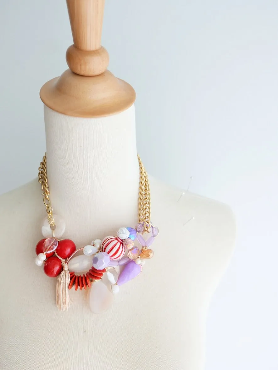 Fruit Of JOY Statement Bauble Necklace