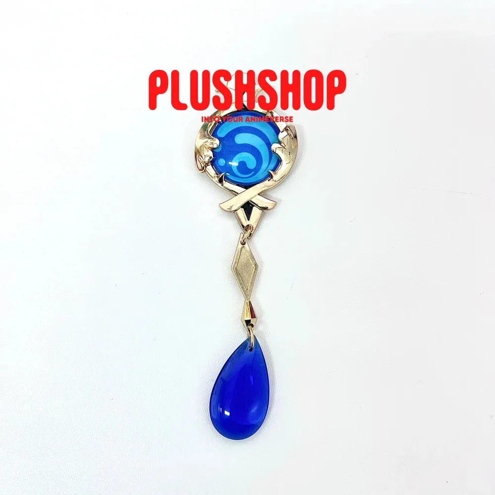 Furina Vision Keychain Brooch Necklace