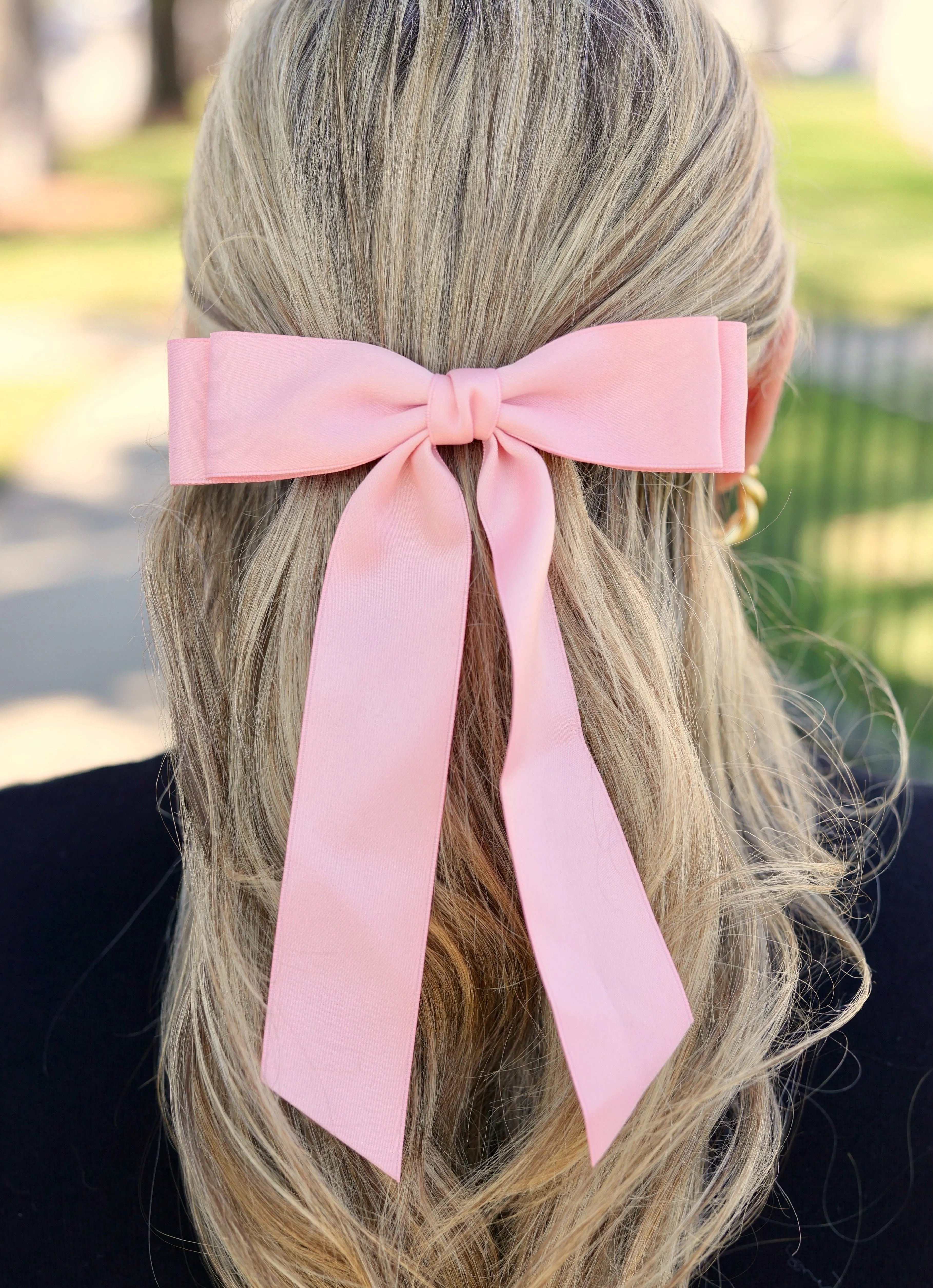 Gertrude Hair Bow Light Pink