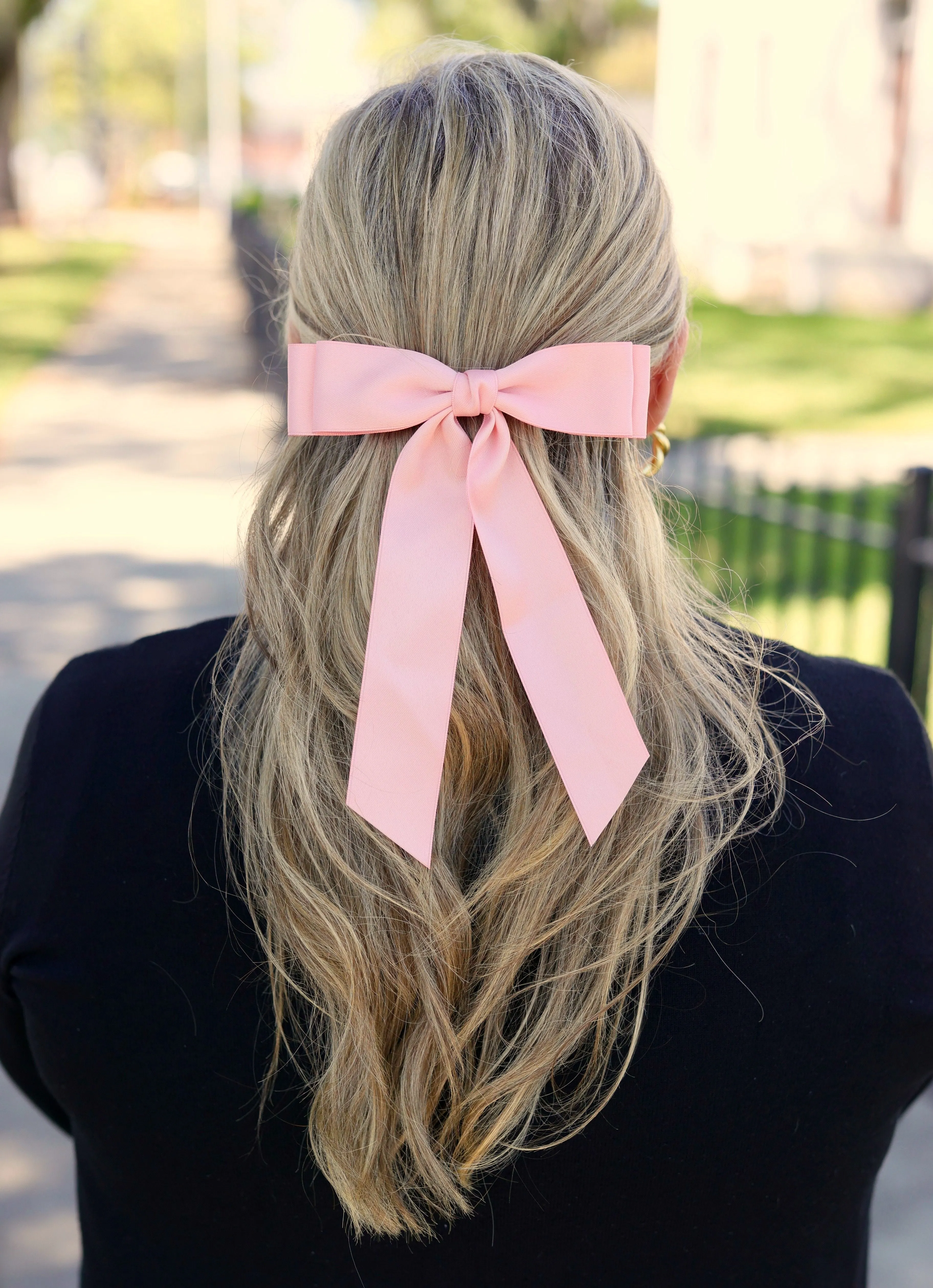 Gertrude Hair Bow Light Pink