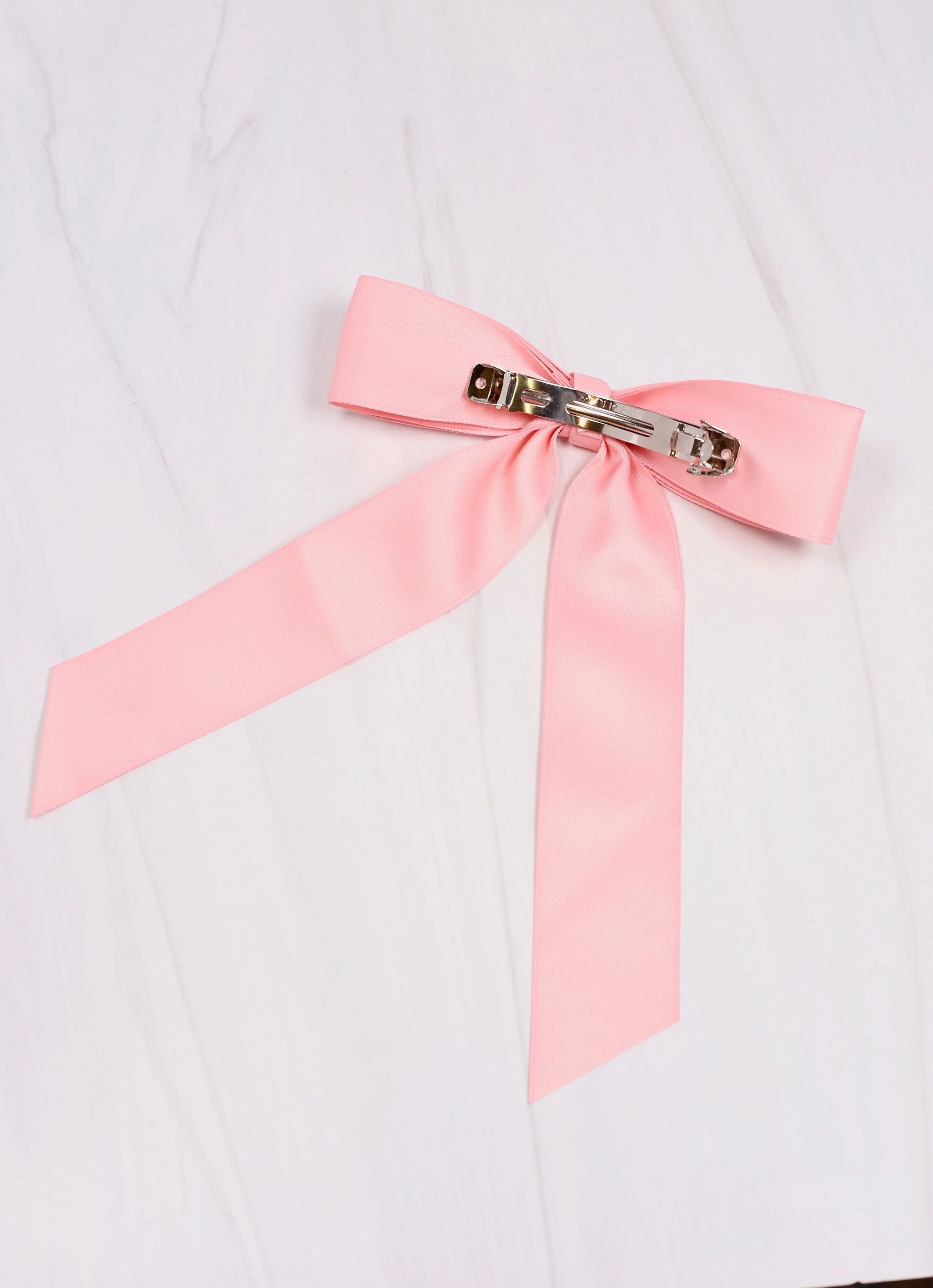 Gertrude Hair Bow Light Pink