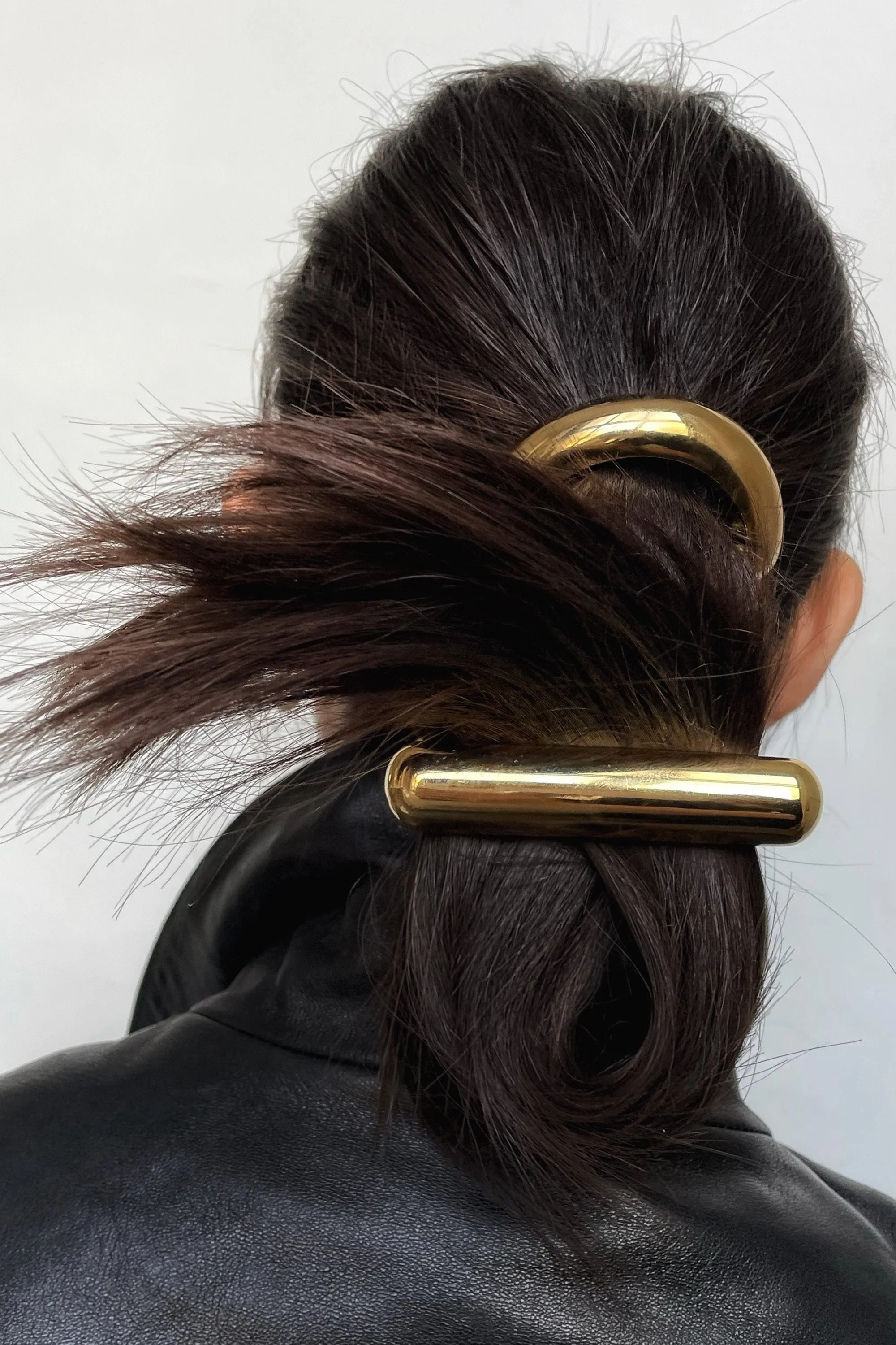 Glossy Bar Barrette