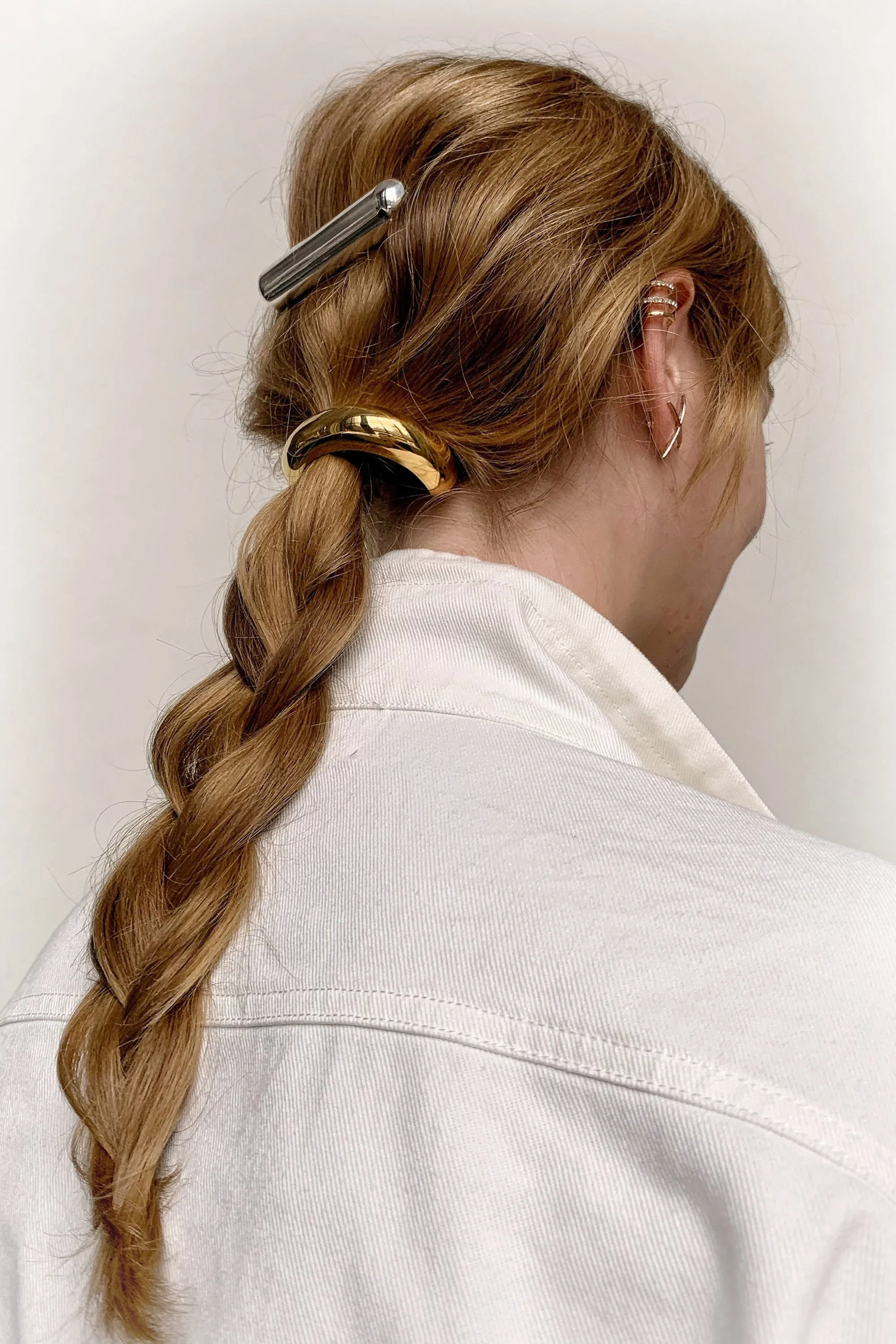 Glossy Bar Barrette