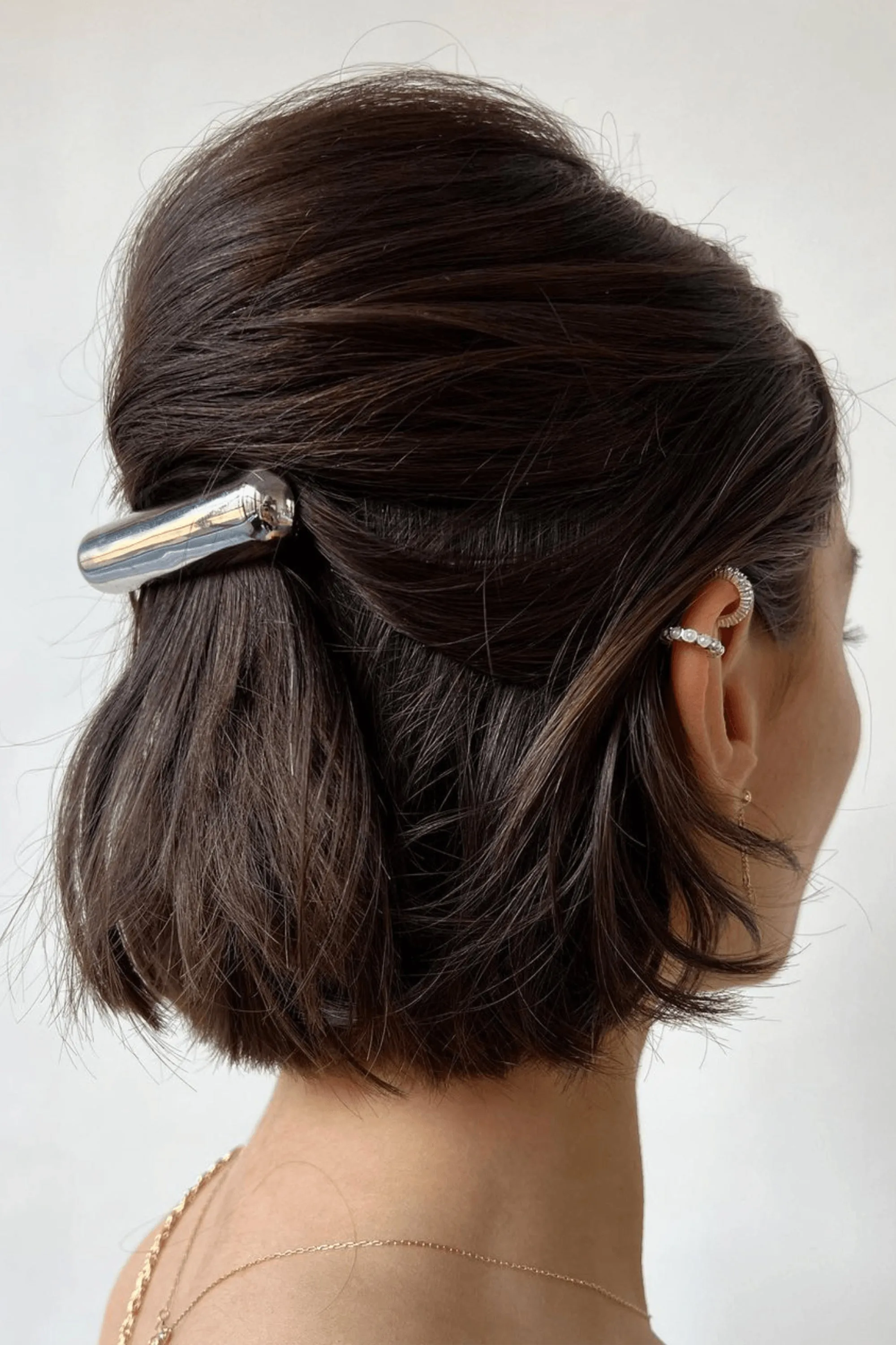 Glossy Bar Barrette