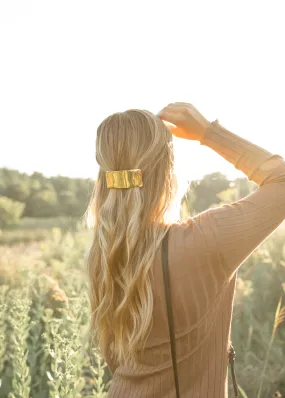 Gold Bar Hair Clip