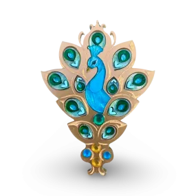 Gold Peacock 🦚- brooch