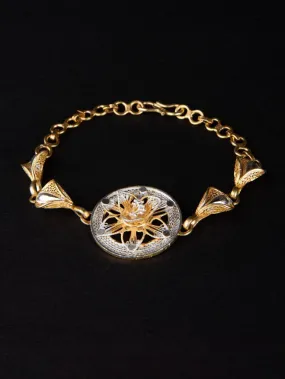 Golden Watch Bracelet