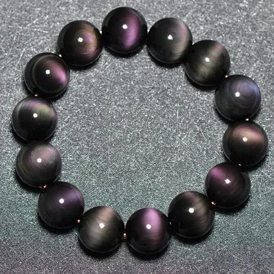 Green Eye Obsidian Healing Bracelet