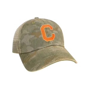 Green field Camo Block C Trucker