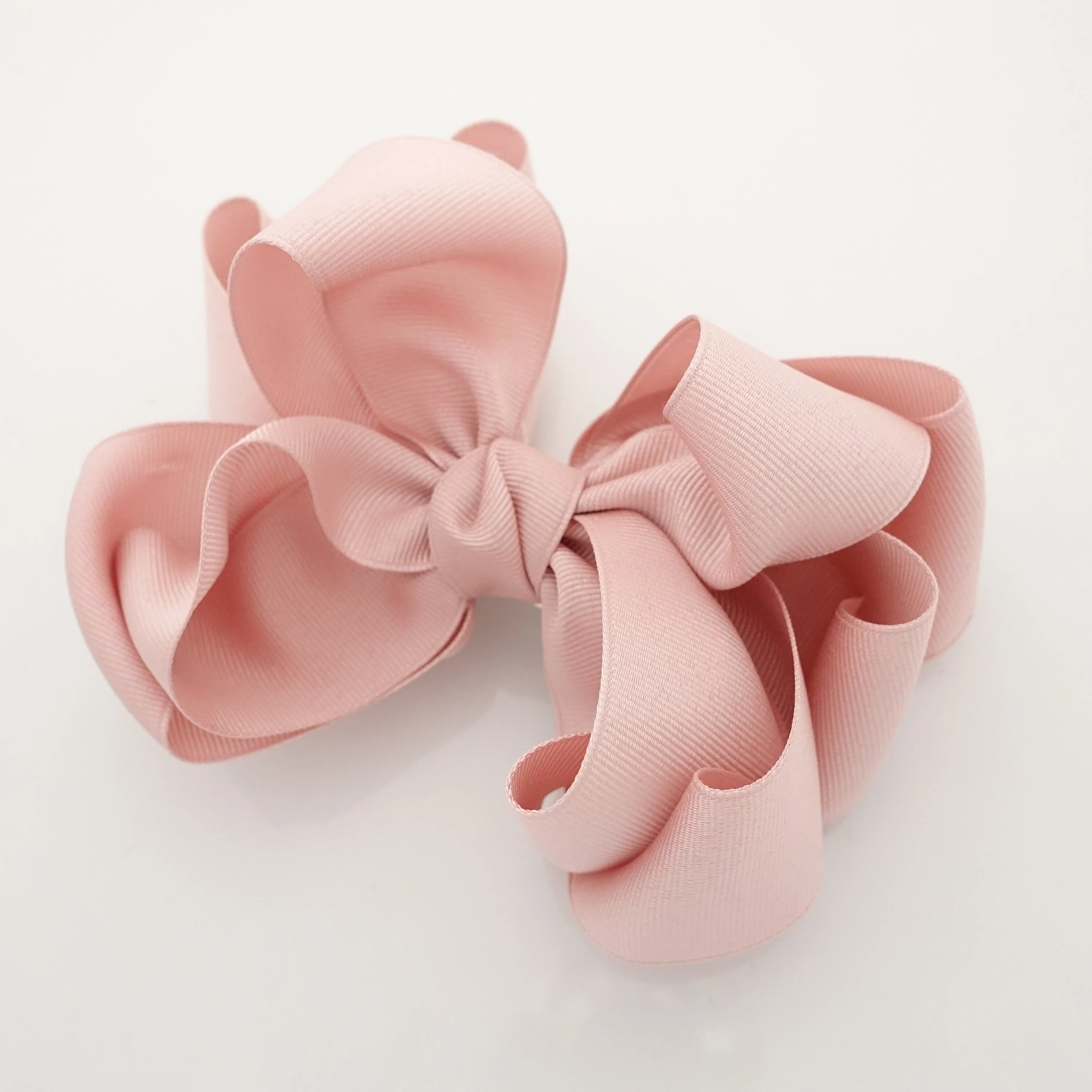 grosgrain 10 wing hair bow barrette flower bow hair accessory for women