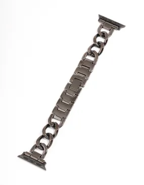 Gunmetal Chain Watch Band 38/40/41mm