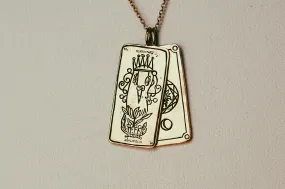 Hereditary Tarot Card Necklace