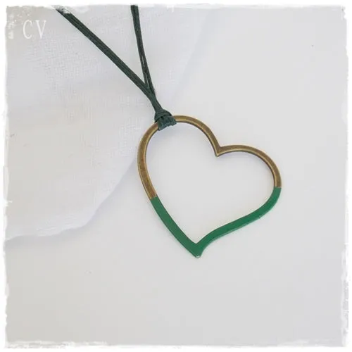 Hollow Heart Necklace