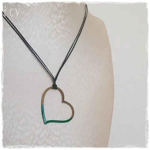 Hollow Heart Necklace