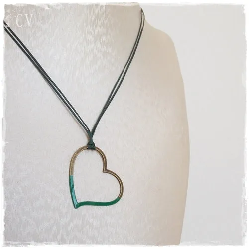 Hollow Heart Necklace