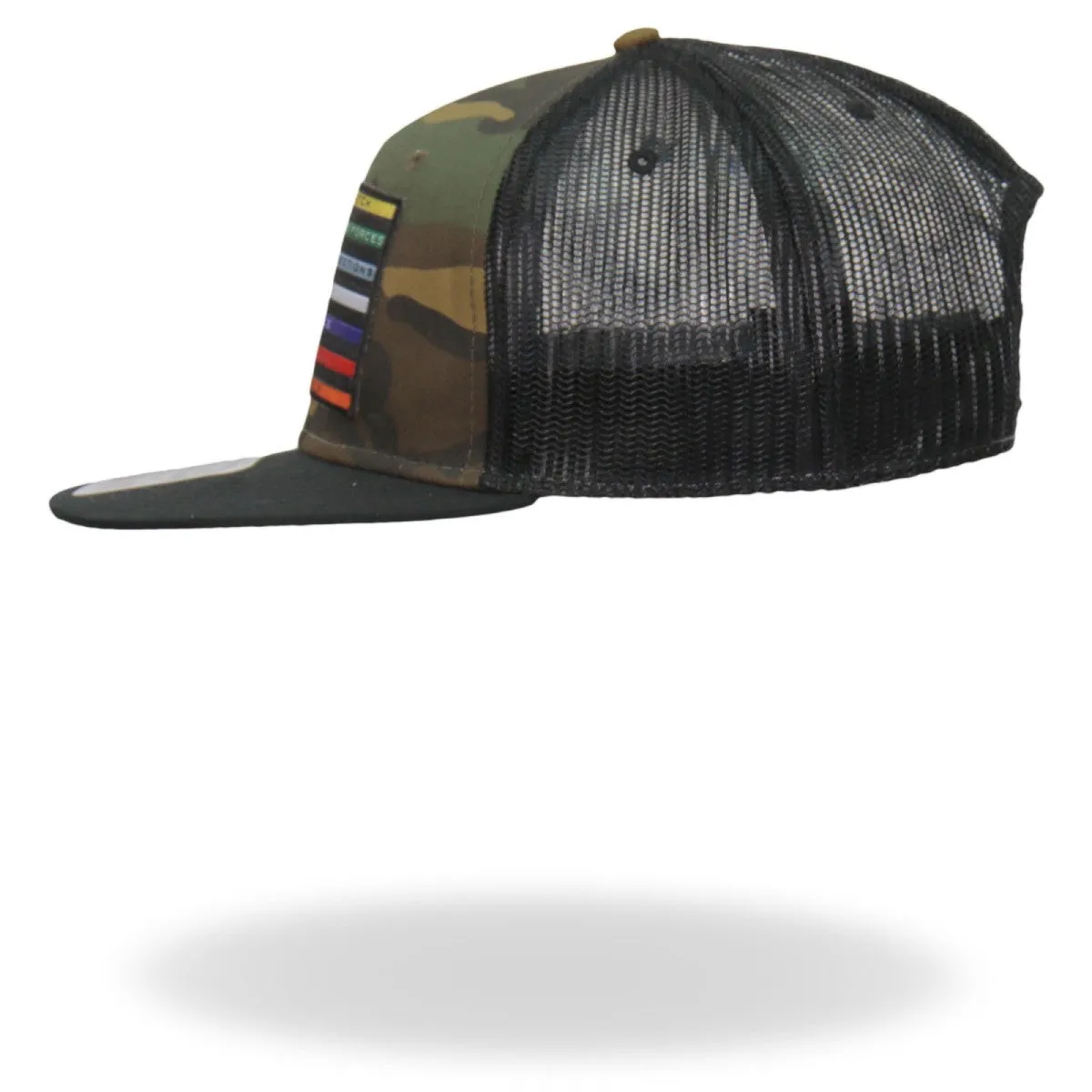 Hot Leathers GSH2012 All Thin Line Colors Snapback Hat