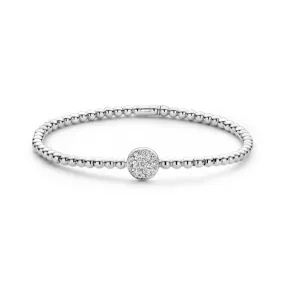 Hulchi Belluni 'Tresore' Small Diamond Circle Stretch Bracelet (21357)