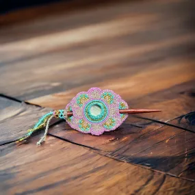 Indigenous style Barrette (4)