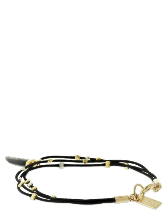 Isabel Marant   Shiny aimable triple wire bracelet 