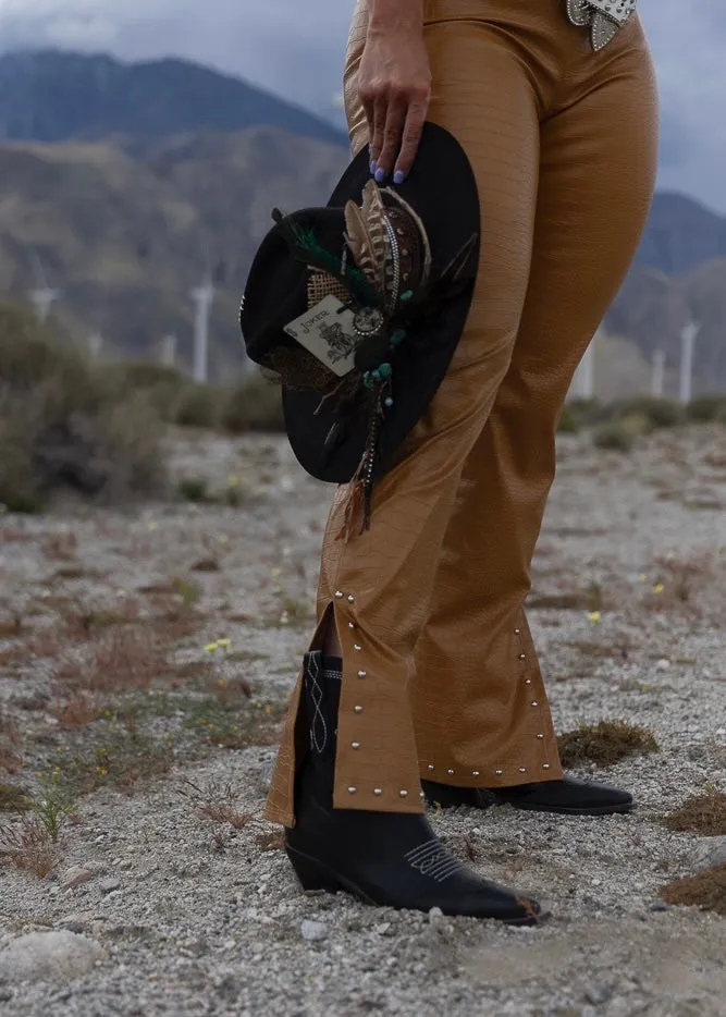 Joker Always Wins: One-of-a-Kind  Boho Hat by Sherri Baldy