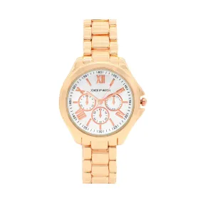 Joker & Witch Ella White Dial Rosegold Watch for Women