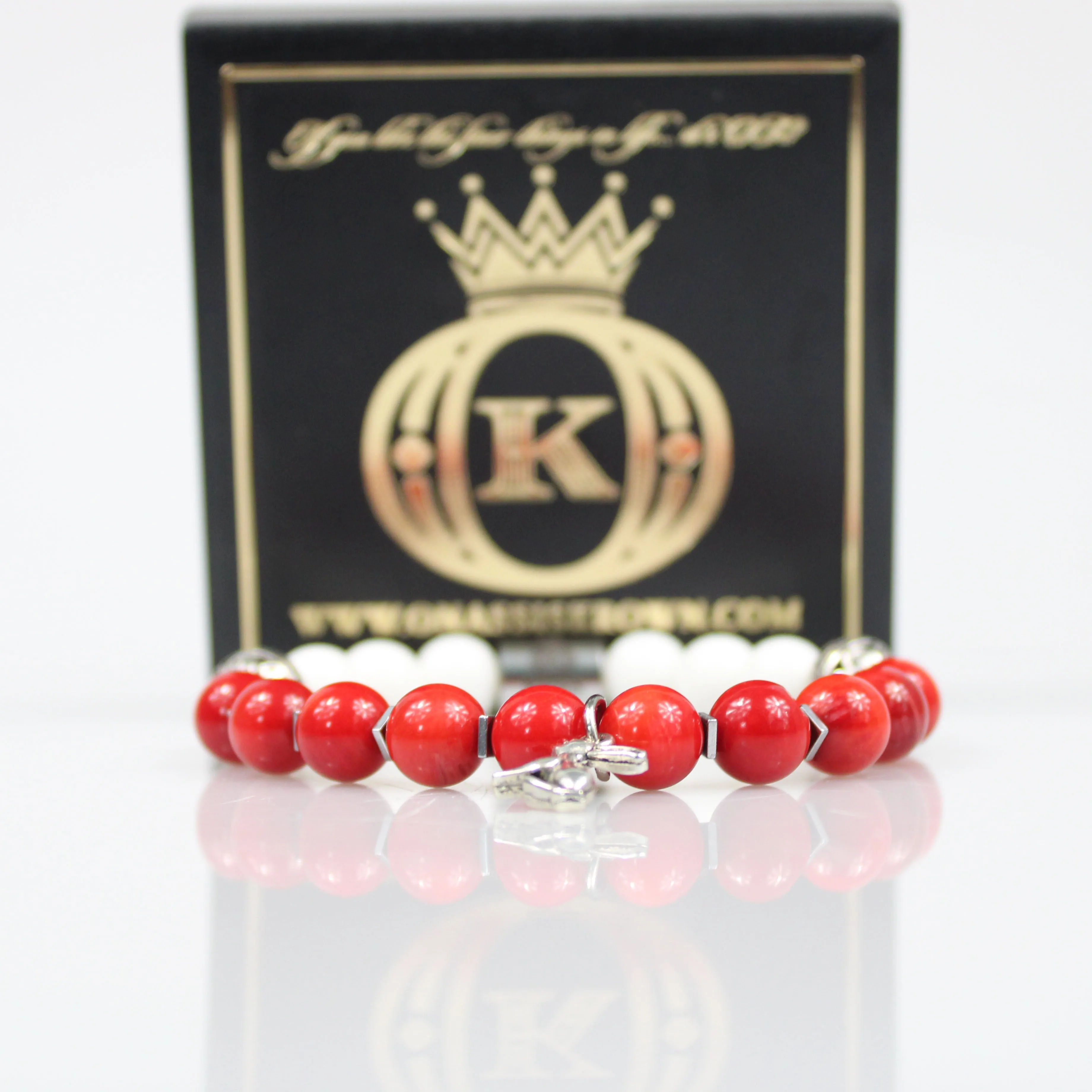 Kappa Fraternity Bead Bracelet