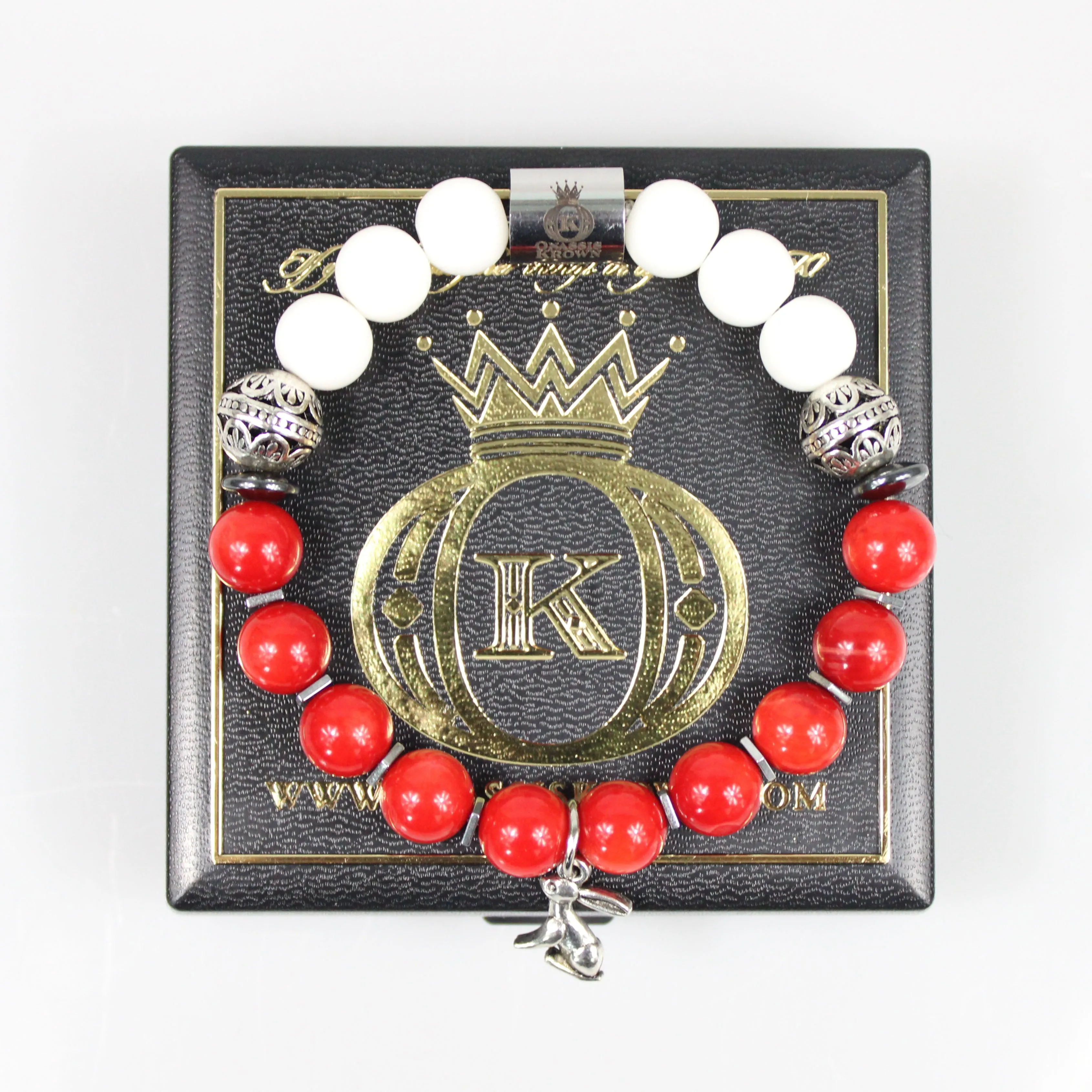 Kappa Fraternity Bead Bracelet