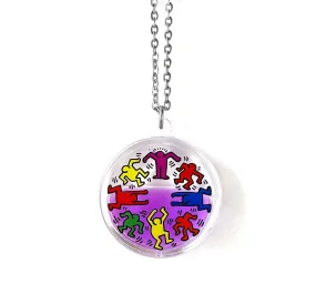 Keith Haring x ONCH - Dancing Men Necklace