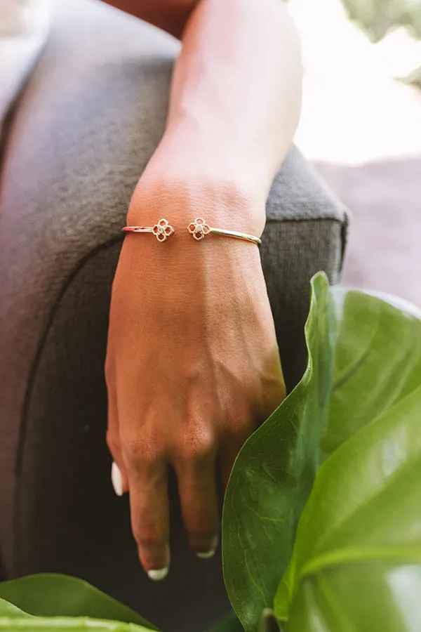 Kendra Scott Rue Cuff Bracelet in Rose Gold