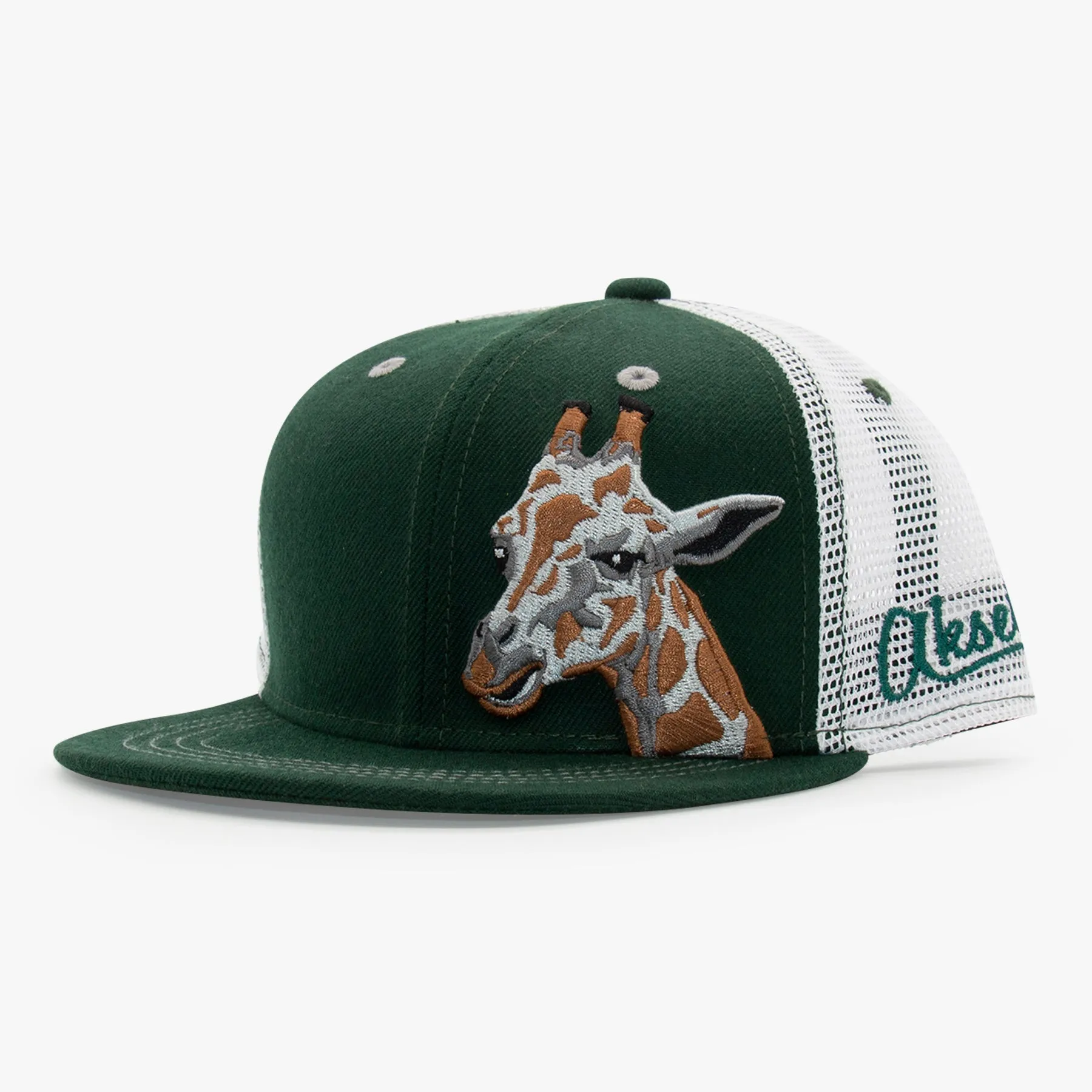 Kids Giraffe Flatbill Snapback Hat