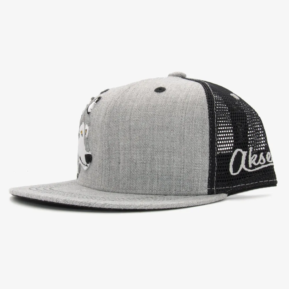 Kids Wolf Flatbill Snapback Hat