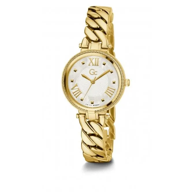 Ladies LadyChain Gold Watch Y94002L1MF