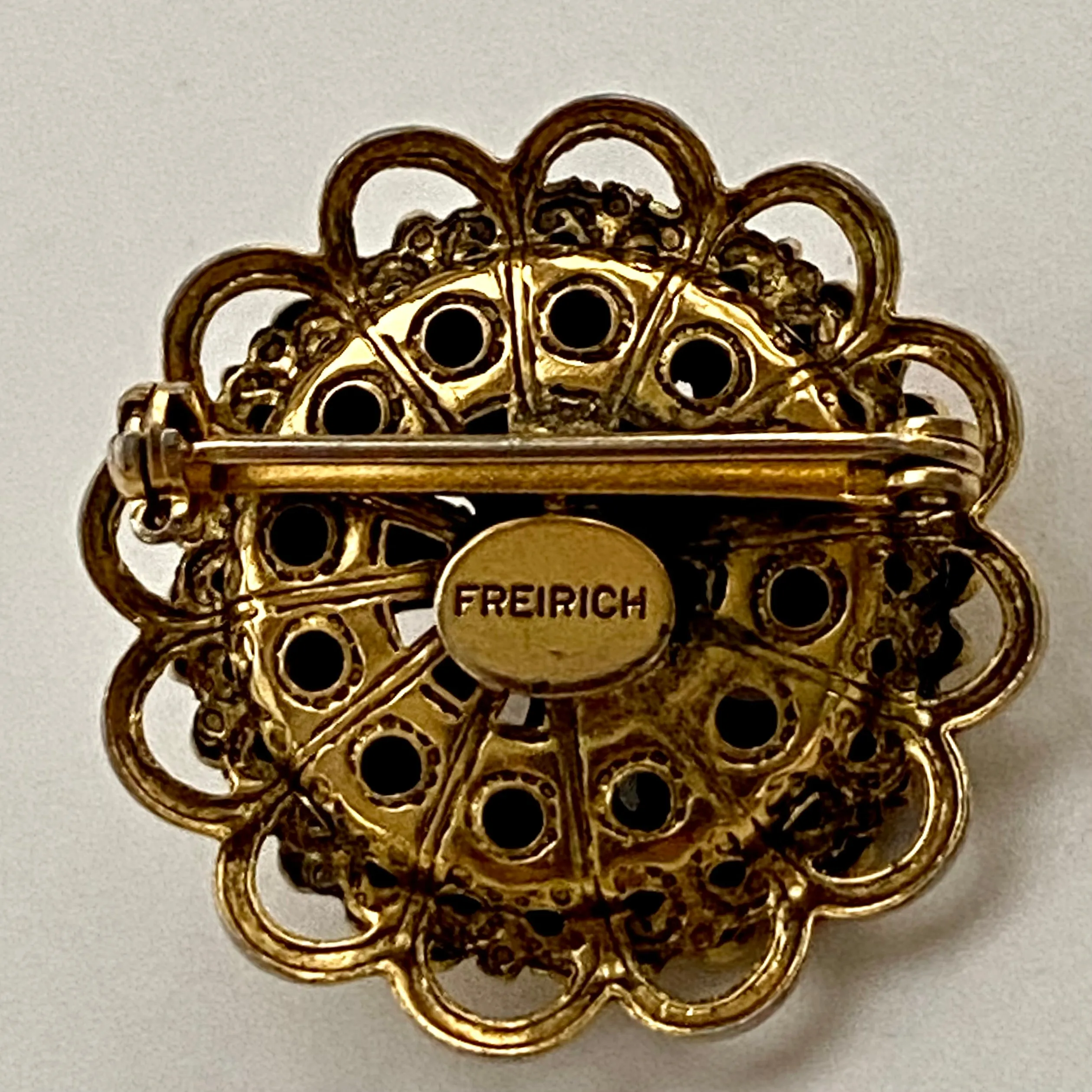 Late 60s/ Early 70s Freirich Brooch