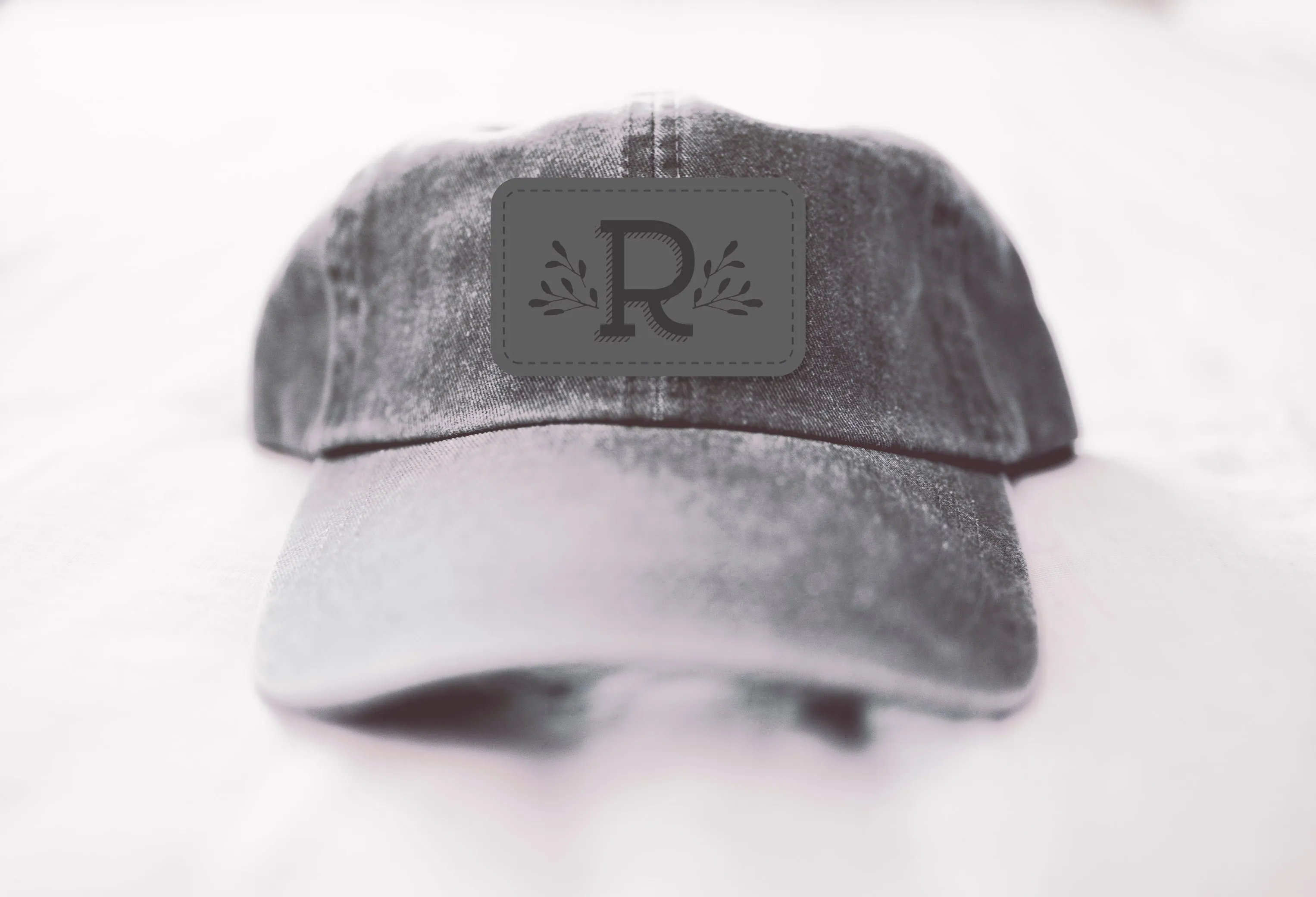 Leaf Monogram Hat