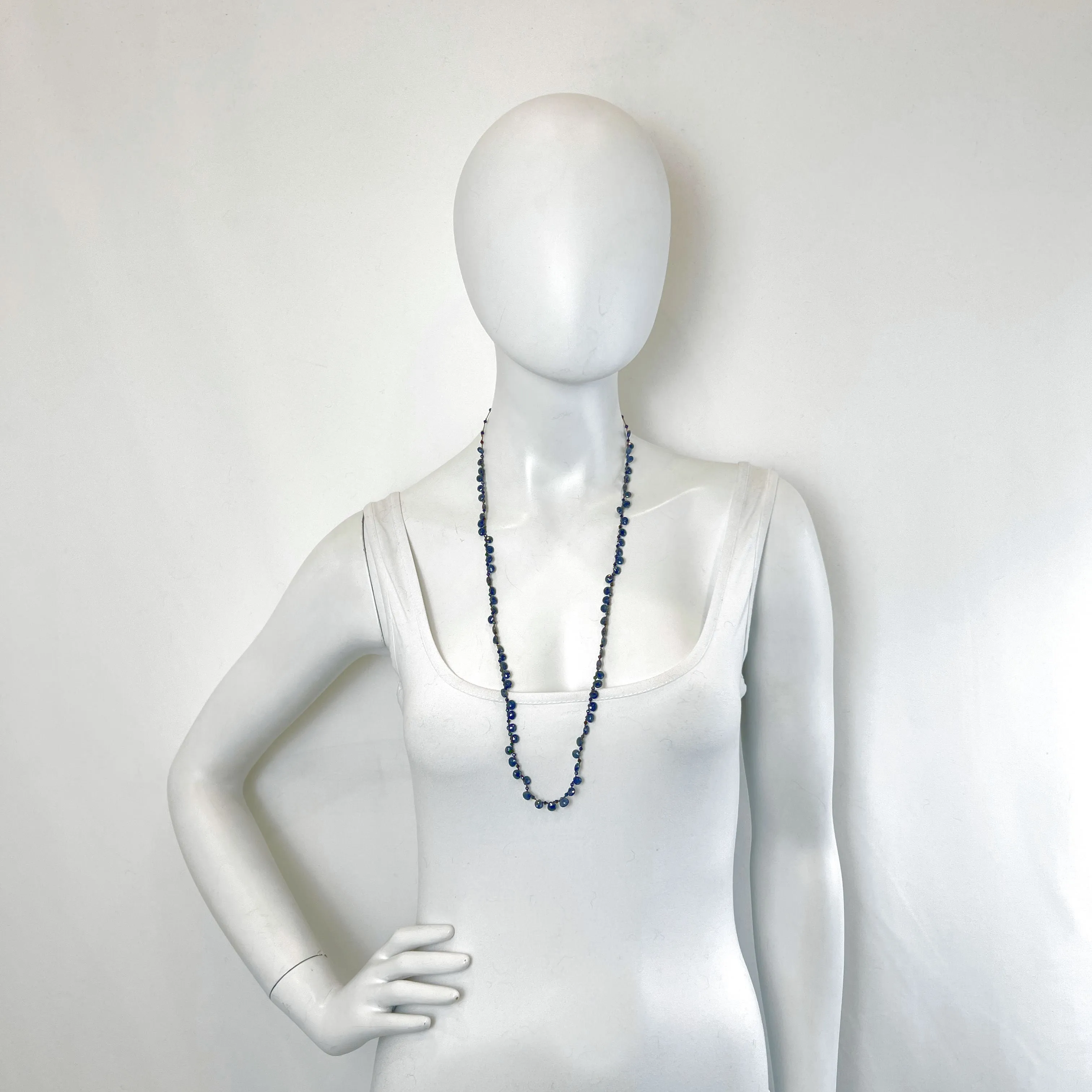 Lena Skadegard Sapphire Petal Necklace