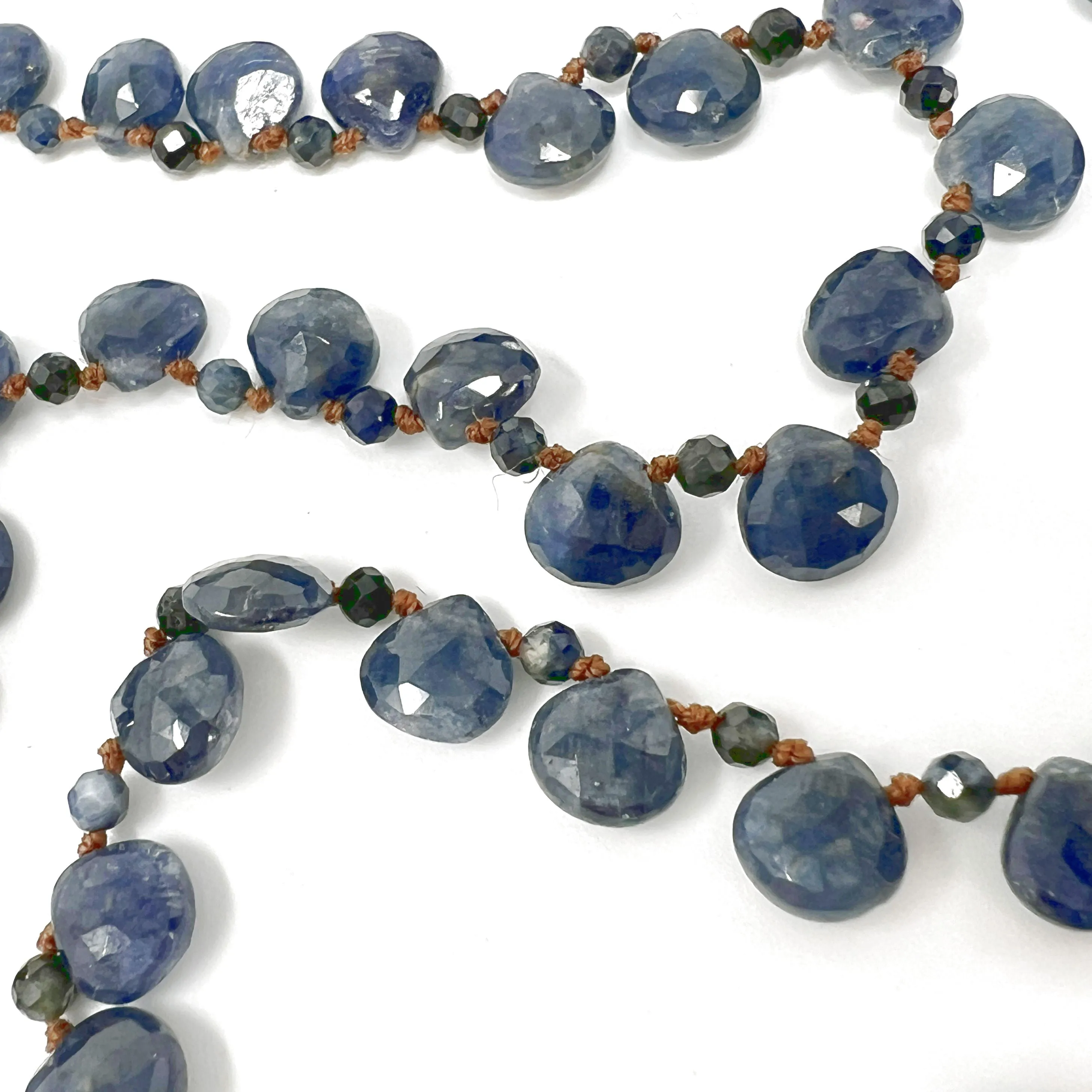 Lena Skadegard Sapphire Petal Necklace