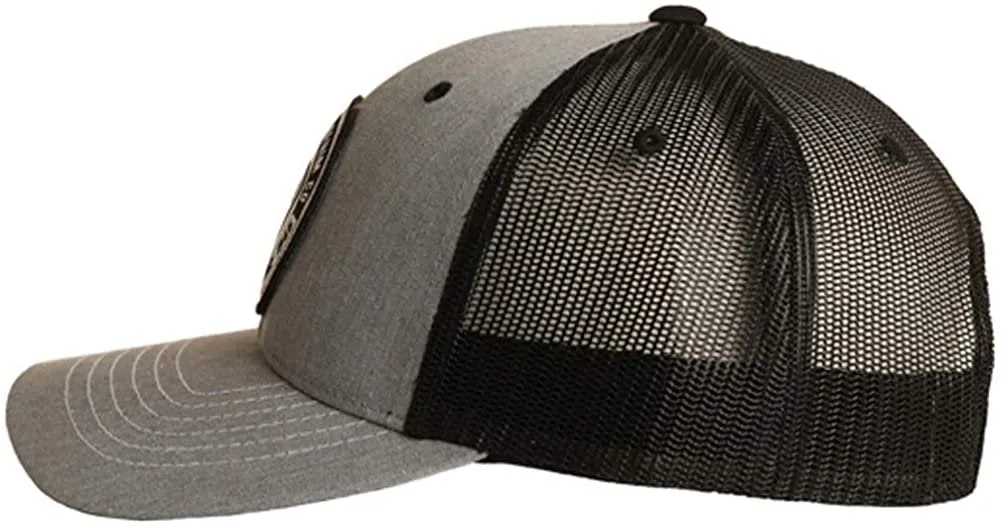 Logo Patch Mesh Snapback, Grey