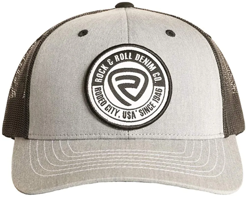 Logo Patch Mesh Snapback, Grey