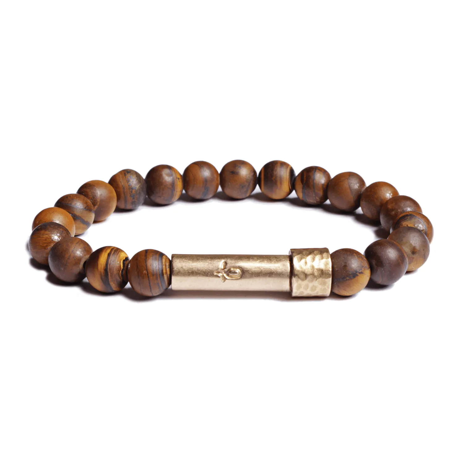 Matte Tiger Eye Intention Bracelet