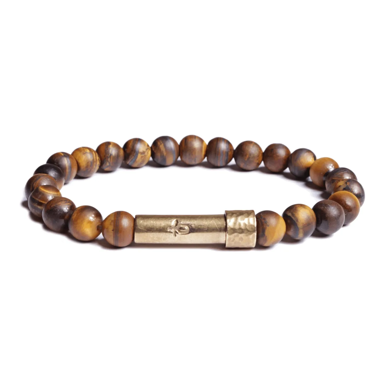 Matte Tiger Eye Intention Bracelet