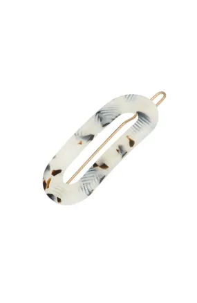 Mini Oval Tige Boule Barrette - Spot