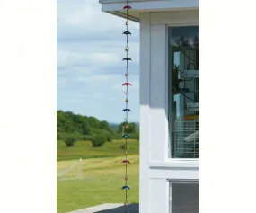 Multicolor Umbrella Rain Chain