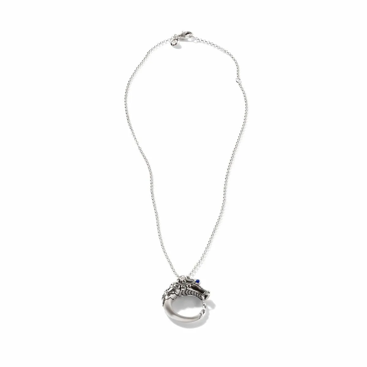 Naga Necklace, Sterling Silver, Pavé - NBS6501254BHBLSBN