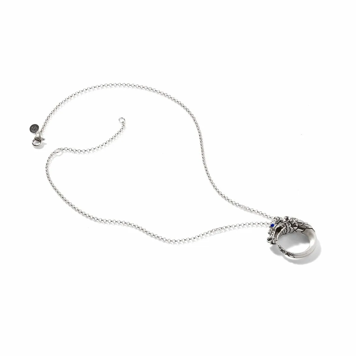 Naga Necklace, Sterling Silver, Pavé - NBS6501254BHBLSBN