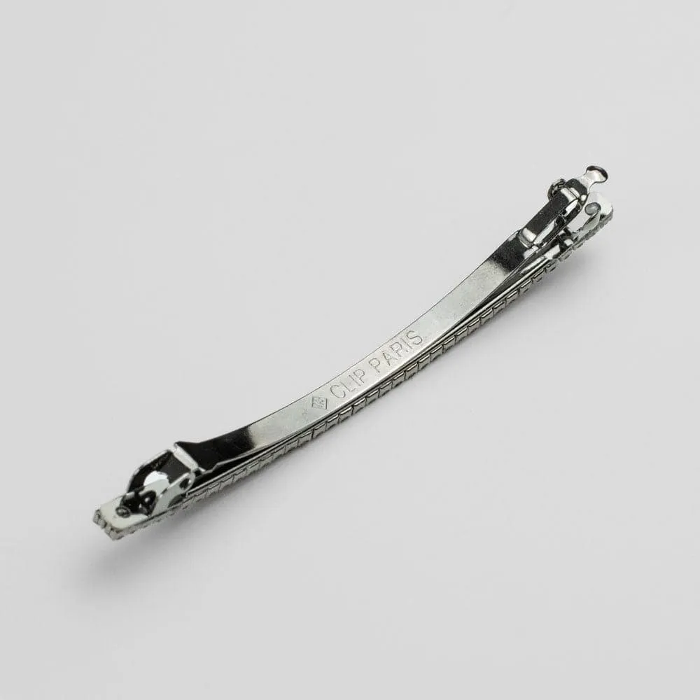 Narrow Crystal Barrette Clip