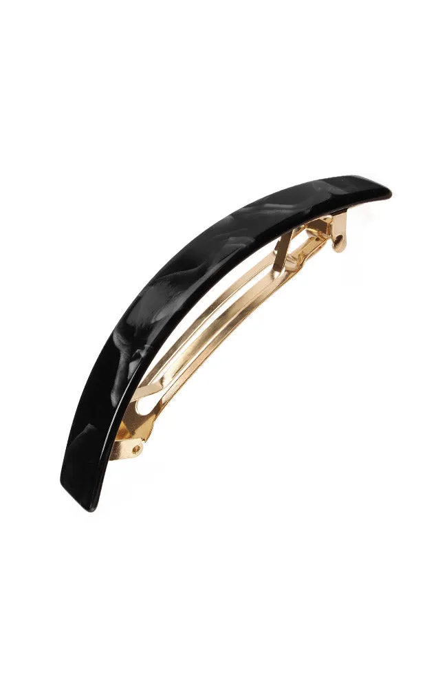 Narrow Rectangle Volume Barrette - Classic