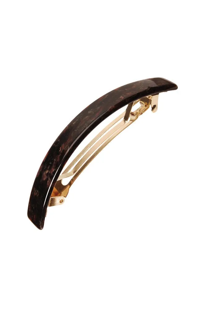 Narrow Rectangle Volume Barrette - Classic